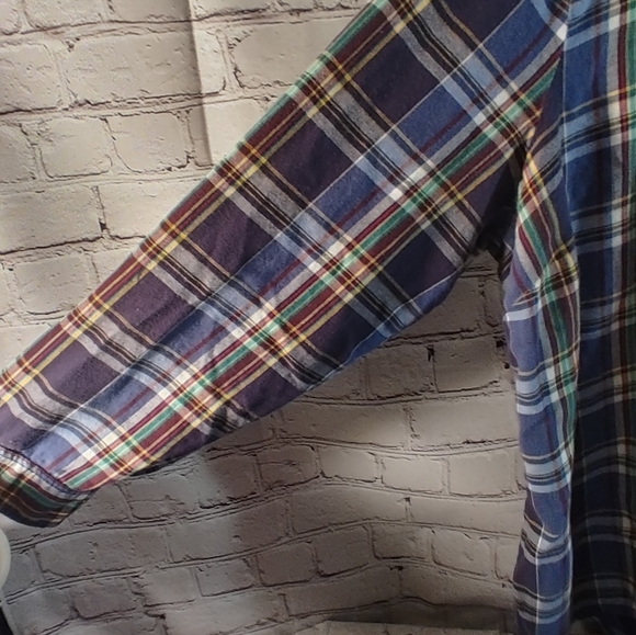 Torrid Pullover Button Down Emma Tunic Plaid Top 3X - Picture 8 of 12